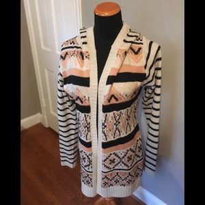 Hooded Sweater Cardigan